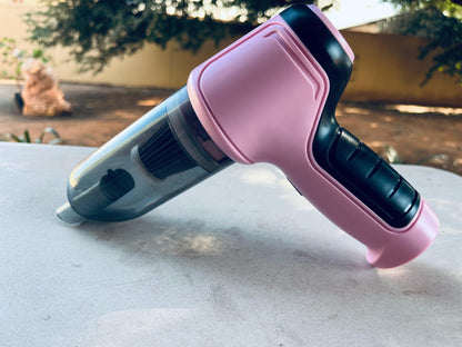 AuraVac™-pink[Portable Hand-Held Vacuum]